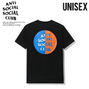 【入手困難 】ANTI SOCIAL SOCIAL CLUB (アンチソーシャルソーシャルクラブ) HYPOCRITE BLACK TEE (ブラック Tシャツ) トップス メンズ レディース Tシャツ BLACK(ブラック) HYPOCRITEBLACKTEE ENDLESS TRIP ENDLESSTRIP エンドレストリップ dpd-2