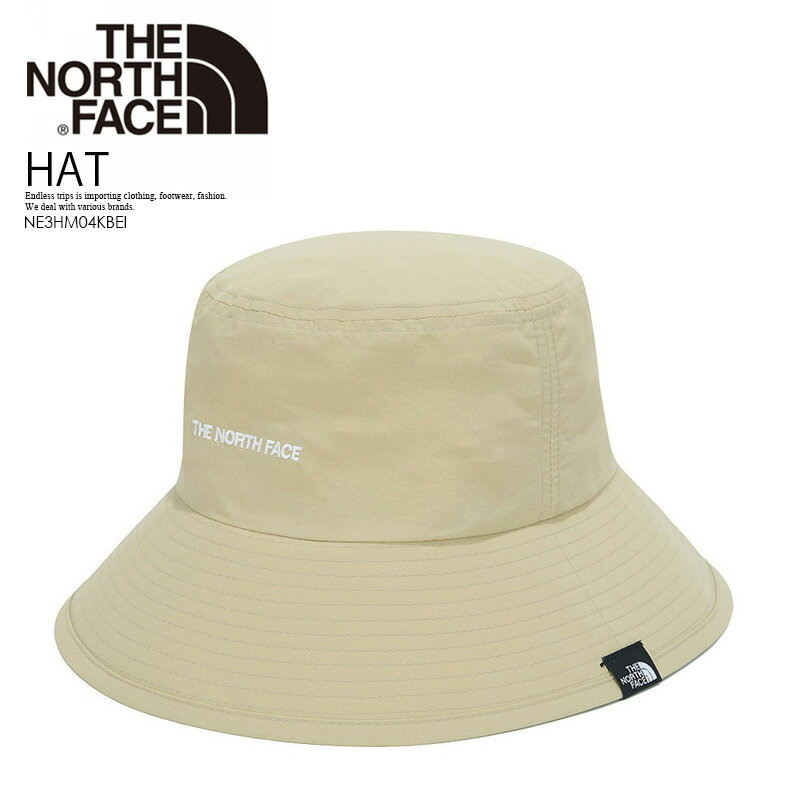 【希少! 大人気!】THE NORTH FACE (ノースフェイス) WHITE LABEL WL ECO BUCKET HAT (ホワイト レーベル エコ バケット ハット) ハット 帽子 ユニセックス メンズ レディース BEIGE (ベージュ) NE3HM04KBEI ENDLESS TRIP ENDLESSTRIP エンドレストリップ