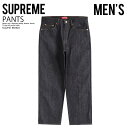 【希少!大人気！】 Supreme (シュプリーム) BAGGY JEAN (バギー ジーンズ) メンズ 長ズボン デニム ロング...