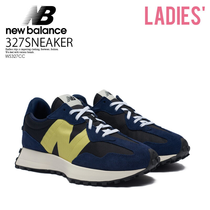 【人気! レディース スニーカー】 NEW BALANCE (ニューバランス) 327 SNEAKER レディース NAVY (ネイビー) WS327CC ENDLESS TRIP ENDLESSTRIP エンドレストリップ dpdのサムネイル