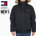 【大人気! 希少!】 TOMMY HILFIGER (トミーヒルフィガー) MEN'S ARTIC CLOTH SNORKEL HOODY PUFFER (メンズ アーティック クロス パファー ) メンズ ダウン 中綿ジャケット ジャケット アウター BLACK (ブラック) 159AP863 BLACK その1