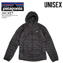 patagonia (パタゴニア) MEN'S NANO PUFF HOODY (メンズ ナノ パフ フーディー) メンズ ジャケット フーディー パッカブル 折り畳み アウター 薄手ダウン デイリーユース アウトドア BLACK (ブラック) 84222 BLK dpd