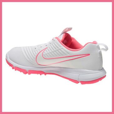 楽天お買い物マラソン 【希少! 大人気! レディース ゴルフシューズ】 NIKE (ナイキ) NIKE EXPLORER 2 (エクスプローラー 2) WOMENS GOLF SHOES スパイクレス WHITE/WHITE-SUNSET PULSE (ホワイト/ピンク) AA1846 100