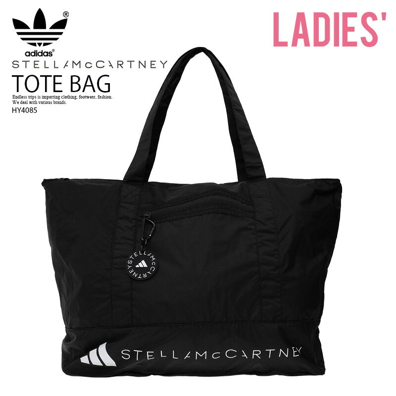 adidas by STELLA McCARTNEY (ǥ Х ƥޥåȥˡ) ȡȥХå TOTE BAG (ȡȥХå) ǥ Хå ݥꥨƥ  BLACK/BLACK/WHITE  (֥å/ۥ磻) HY4085 ɥ쥹ȥå dpd