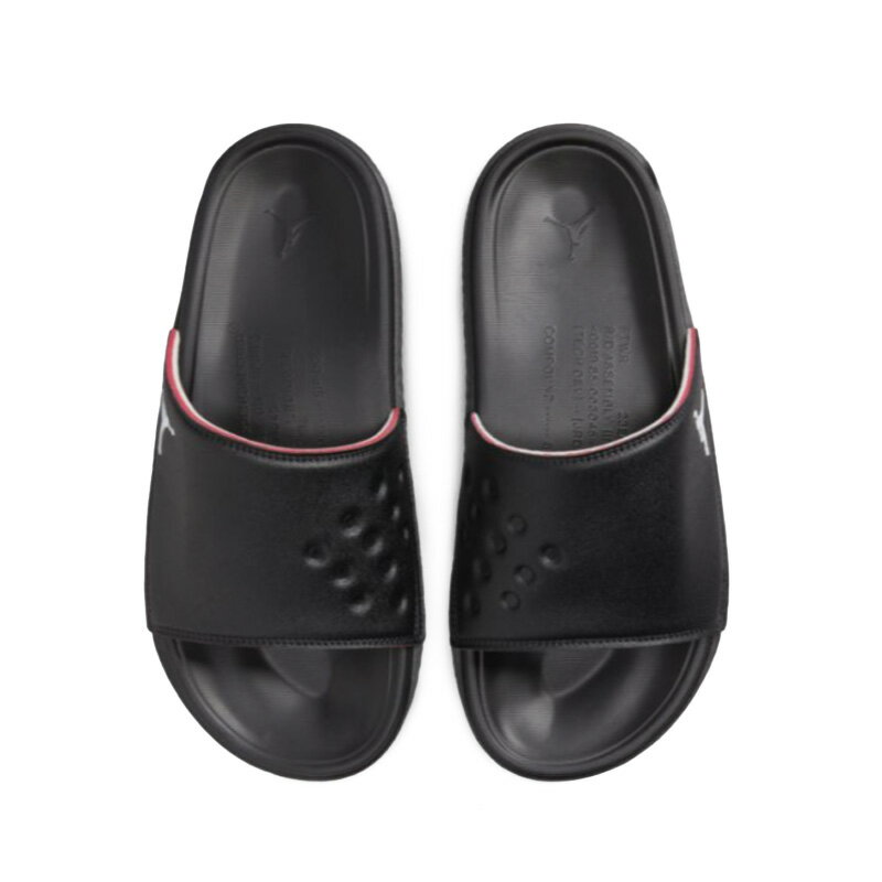 【大人気! メンズ サンダル】 NIKE (ナイキ) JORDAN PLAY SLIDE(ジョーダン プレイ スライド) MENS シャワーサンダル ヘルシーサンダル BLACK/UNIVERSITY RED (ブラック/レッド) グリーン DC9835 060