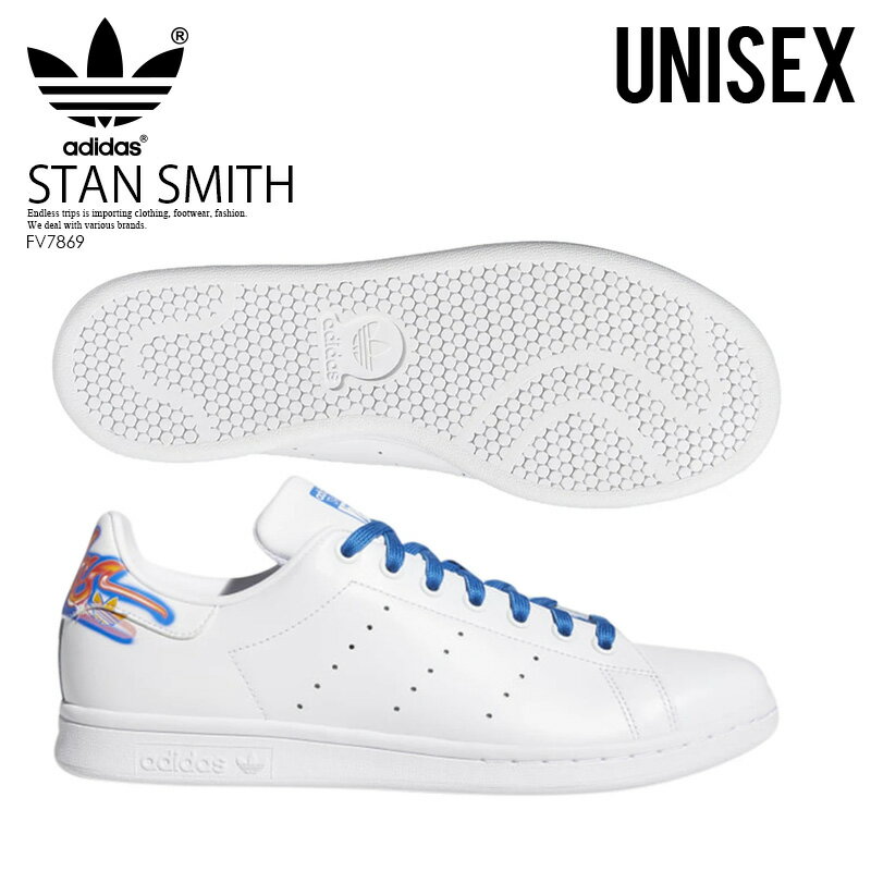 希少 adidas スタンスミス STAN SMITH アディダス スニーカー シューズ 靴 メンズ レディース ユニセックス FTWWHT/FTWWHT/BLUBIR (ホワイト) FV7869 ENDLESS TRIP ENDLESSTRIP エンドレストリップ dpd-2