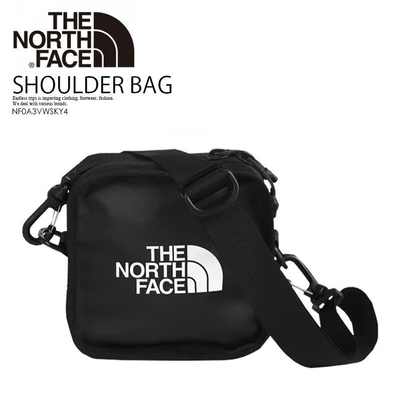 THE NORTH FACE (ノースフェイス) EXPLORE BARDU II BAG (エクスプロー BARDU II バッグ) ユニセックス メンズ レディース ショルダーバッグ TNFBLACK/TNFWHITE (ブラック) NF0A3VWSKY4 エンドレストリップ dpd