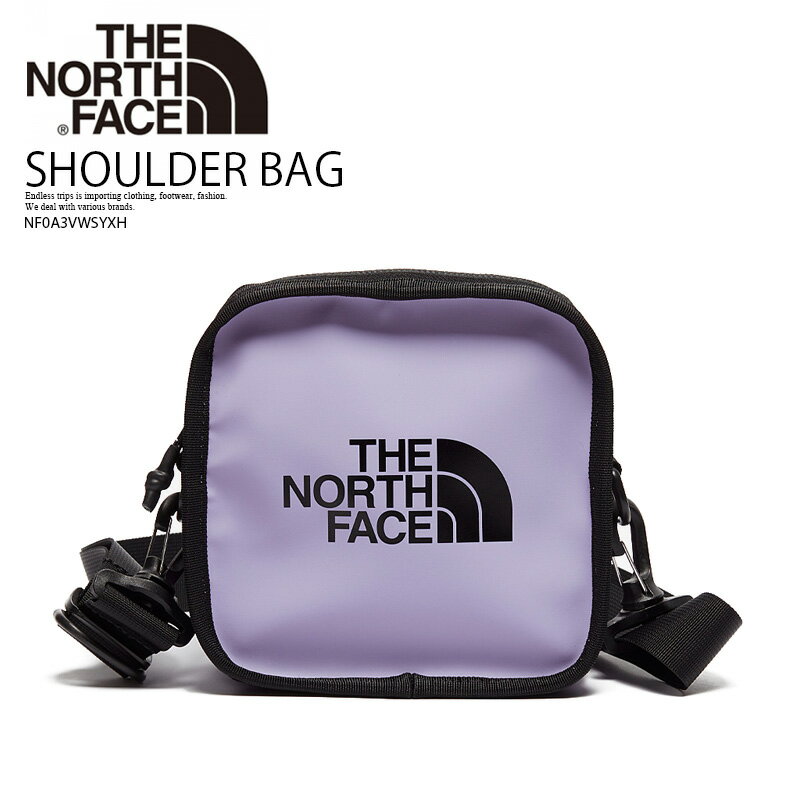 【希少! 大人気!】THE NORTH FACE (ノースフェイス) EXPLORE BARDU II BAG (エクスプロー BARDU II バッグ) ユニセックス メンズ レディース ショルダーバッグ SWTLVNDR/TNFBLK (ラベンダー/ブラック) NF0A3VWSYXH エンドレストリップ