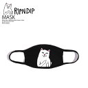 ユニセックス マスク RIPNDIP (リップンディップ) LORD NERMAL FACE MASK (ロード ナーマル フェイス マスク) メンズ レディース ねこ BLACK (ブラック) 黒 RND4282 dpd