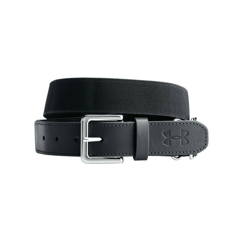 ENDLESS TRIP 楽天市場店のUNDER ARMOUR(アンダーアーマー) YOUTH BASEBALL BELT(ユースベースボール ベルト) キッズ用 子供用 野球用ベルト 1252085 /BLACK 001 /CHARCOAL 019 /WHITE 100 /NAVY 410 /PURPLE 500 /MAROON 609/ dpd｜アングル2