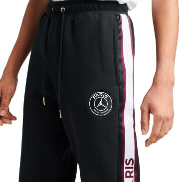 【希少! 大人気!】 NIKE(ナイキ)AIR JORDAN PSG FLEECE PANT (エア ジョーダン パリ サンジェルマン フリース パンツ) ジョーダン×パリ サンジェルマン コラボ メンズ ボトムス トレーニングウェア 裏起毛 BLACK/METALLIC GOLD (ブラック/ゴールド) CK9643 010 dpd