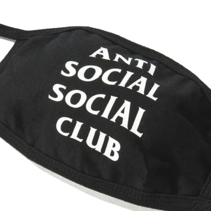 【日本未入荷!入手困難!】ANTI SOCIAL SOCIAL CLUB (アンチソーシャルソーシャルクラブ) MEDICAL FACE MASK (メディカル フェイス マスク) マスク ユニセックス メンズ レディース BLACK (ブラック) medicalfacemask エンドレストリップ