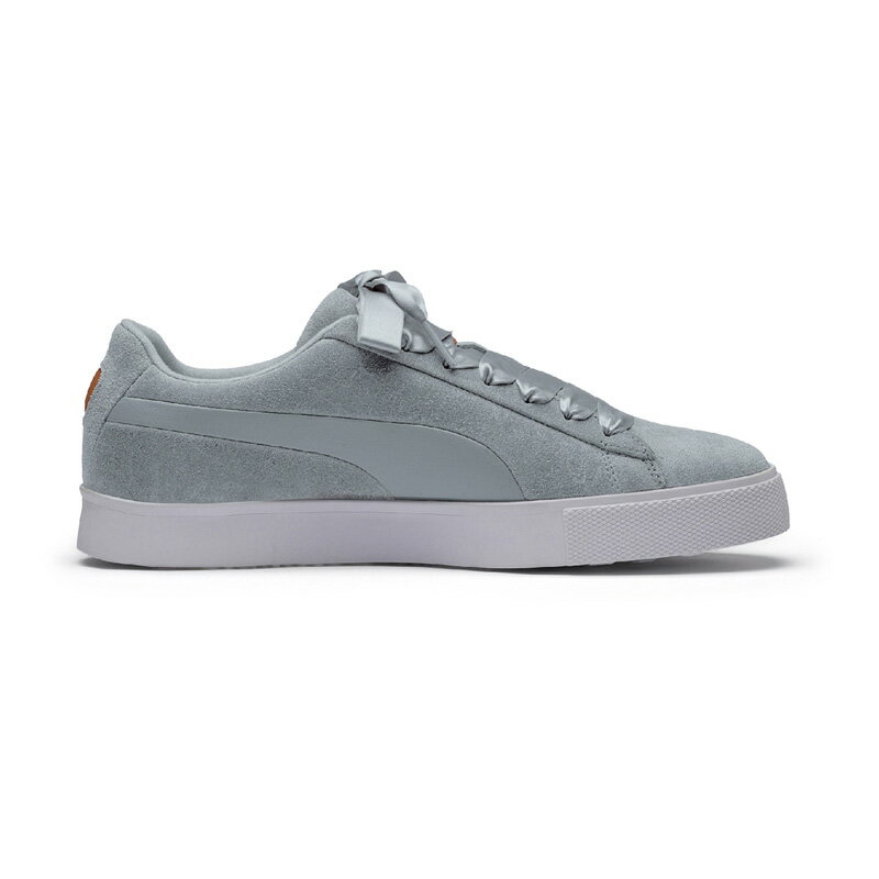 【アウトレット☆訳あり価格商品】【レディース ゴルフシューズ】 PUMA (プーマ) SUEDE G WOMEN'S レディース ゴルフ ゴルフシューズ スパイクレス QUARRY-QUARRY (グレー) 191206-01【※箱ダメージあり】 dpd