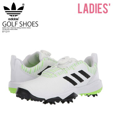 【大人気!レディース ゴルフシューズ】 adidas (アディダス) CODECHAOS BOA JR (コードカオス ボア) レディース GOLF SHOES スパイク FTWWHT/CBLACK/SIGGNR (ホワイト/ブラック) EF1219 ENDLESS TRIP ENDLESSTRIP エンドレストリップ