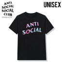 ANTI SOCIAL SOCIAL CLUB (アンチソーシャルソーシャルクラブ) GEMINI BLACK TEE (ジェミニ ブラック Tシャツ) ロゴ Tシャツ 半袖 半袖TシャツBLACK (ブラック) GEMINIBLACKTEE エンドレストリップ ENDLESSTRIP dpd-2