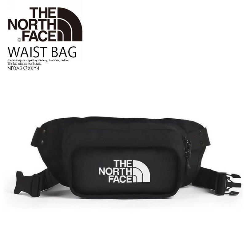 ノースフェイス ショルダーバッグ レディース 【大人気!】THE NORTH FACE (ノースフェイス) EXPLORE HIP PACK (エクスプローラー ヒップ バッグ) ウエストバッグ ボディバッグ ショルダーバッグ メンズ レディース TNF BLACK/TNF WHITE(ブラック/ホワイト) NF0A3KZXKY4 エンドレストリップ dpd