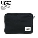 【希少 大人気 トラベルセット】 UGG (アグ) Duffield Travel Set Soft Pouch (ダフィールド トラベルセット ソフト ポーチ) ひざ掛け ブランケット 毛布 アイマスク ポーチ プレゼント ギフト Black ブラック 1094730-BLK dpd