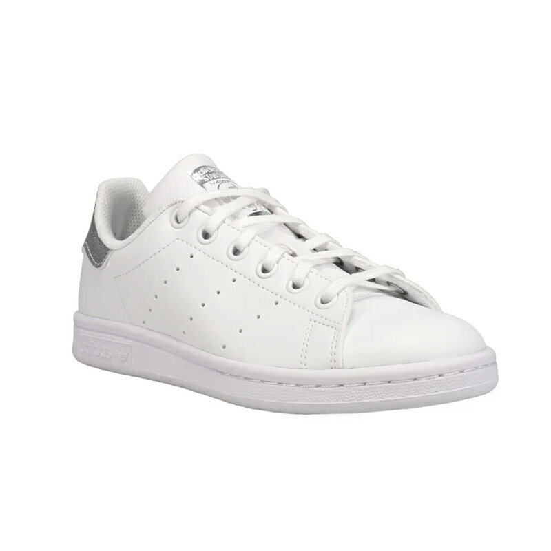 【希少!大人気!レディース】 adidas（アディダス）STAN SMITH J (スタンスミス) キッズモデル スニーカー FTWWHT/FTWWHT/CBLACK (ホワイト/ブラック) FW1129 エンドレストリップ 【外箱ダメージあり】 dpd