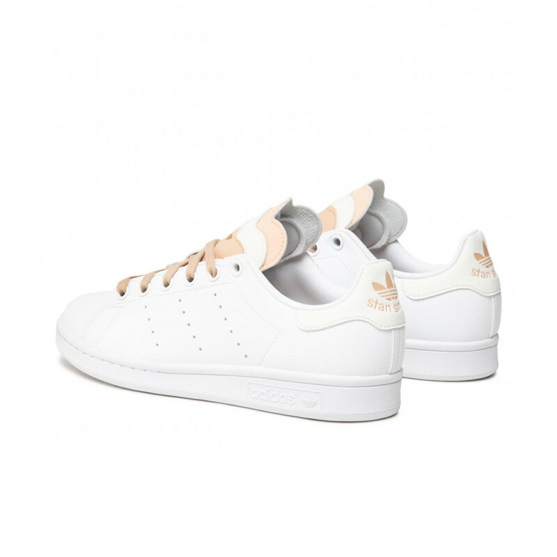 【アウトレット☆訳あり価格商品】adidas（アディダス）STAN SMITH W (スタンスミス) スニーカー FTWWHT/OWHITE/STPANU (ホワイト/ベージュ) H03122 【※箱ダメージ、もしくは別箱でのお届け】