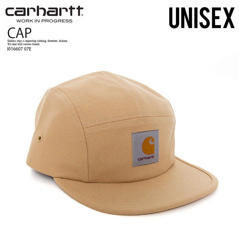 カーハート  帽子 メンズ 【大人気!希少!】CARHARTT WIP (カーハート ダブリューアイピー) BACKLEY CAP (バックレイ キャップ) ユニセックス 帽子 メンズ レディース TY H BROWN (ブラウン) I016607 07E エンドレストリップ dpd