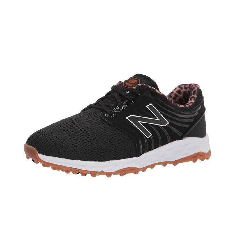 【希少!大人気!レディース ゴルフシューズ】 NEW BALANCE (ニューバランス) GOLF SHOES(ゴルフシューズ) WOMENS GOLF SHOES スパイクレス BLACK/ANIMAL (ブラック アニマル) NBGW4002BKA ENDLESS TRIP エンドレストリップ【外箱ダメージあり】