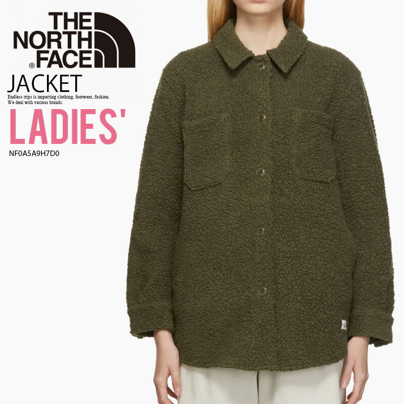 ザ・ノース・フェイス ボアジャケット レディース 日本未入荷 モデル! 希少! レディース THE NORTH FACE (ノースフェイス) WOMEN'S WOOL HARRISON SHACKET (ウィメンズ ウール ハリソン シャケット) シャツ型ジャケット アウター NEW TAUPE GREEN HEATHER (ニュー トープ グリーン ヘザー) カーキ NF0A5A9H7D0 dpd