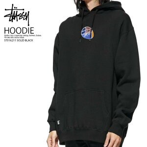 【日本未入荷! 希少! 】 STUSSY (ステューシー）TRIVIAL PURSUIT HOOD (トライバル パースート フード) ユニセックス メンズ レディース フーディー パーカー プルオーバー SOLID BLACK(ブラック) ST016211 SOLID BLACK 裏起毛 ENDLESSTRIP エンドレストリップ