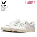 楽天ENDLESS TRIP 楽天市場店VEJA （ヴェジャ） ESPLAR LOGO LEATHER （エスプラー ロゴ レザー） レディース ローカット スニーカー フットウェア シューズ ベジャ サスティナブル オーガニック タウンユース 普段使い デイリーユース EXTRA-WHITE_SABLE （ホワイト/セーブル） EO0202335 EO0202335A n-pd