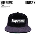 Supreme/NEW ERA シュプリーム/ニューエラ VELOUR BOX LOGO NEW ERA (ベロア ボックス ロゴ ニューエラ) 帽子 キャップ ユニセックス メンズ レディース 普段使い デイリーユース カジュアル ストリート アウトドア スポーツ 22AW 22FW BLACK ブラック FW22H27 BLACK dpd