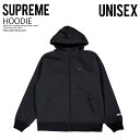 シュプリーム Supreme (シュプリーム) WINDSTOPPER ZIP UP HOODED SWEATSHIRT (ウインドストッパー ジップアップ フーディッド スウェットシャツ) ユニセックス メンズ アウター パーカー フーディー 普段使い カジュアル ストリート アウトドア 22AW 22FW ブラック FW22SW106 BLACK dpd