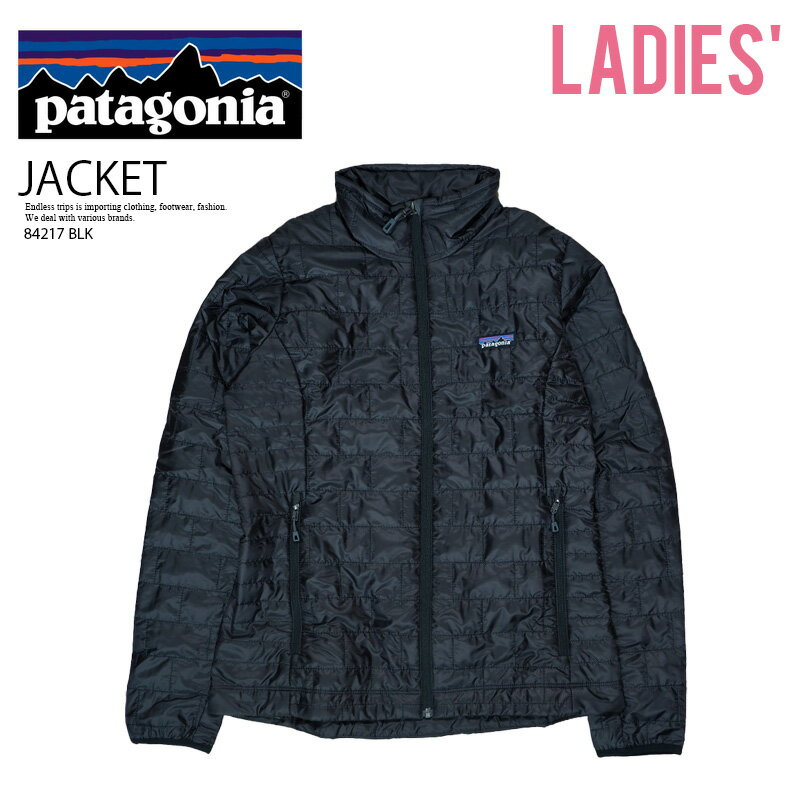 patagonia (パタゴニア) WOMEN 039 S NANO PUFF JACKET (ウィメンズ ナノ パフ ジャケット) レディース ジャケット アウター パッカブル 折り畳み タウンユース 普段使い カジュアル ストリート アウトドア 秋 冬 AW FW 薄手 機能性 軽量 ライト BLACK ブラック 84217 BLK dpd