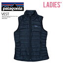 パタゴニア ダウンベスト レディース patagonia (パタゴニア) WOMEN'S DOWN SWEATER VEST (ウィメンズ ダウン セーター ベスト) レディース ダウン ベスト タウンユース 普段使い デイリーユース カジュアル ストリート アウトドア スポーツ 秋 冬 薄手 機能性 軽量 ライト 黒 BLACK (ブラック) 84629 BLK dpd