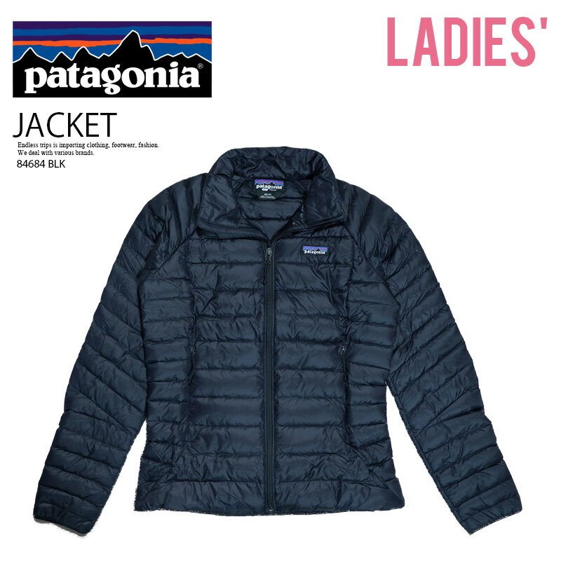 patagonia (パタゴニア) WOMEN'S DOWN SWEATER (ウィメンズ ダウン セーター) レディース ダウン ジャケット タウンユース 普段使い デイリーユース カジュアル ストリート アウトドア スポーツ 秋 冬 AW FW 薄手 機能性 軽量 ライト 黒 BLACK (ブラック) 84684 BLK dpd