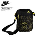 NIKE (ナイキ) JORDAN PSG FESTIVAL BAG (ジョーダン パリサンジェルマン フェスティバル バッグ) ユニセックス メンズ レディース クロスボディバッグ ショルダーバッグ マイケル カジュアル ストリート アウトドア スポーツ BLACK (ブラック) 9A0741-023 9A0741 023