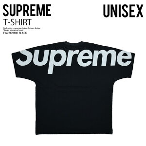 Supreme (シュプリーム) SPLIT S/S TOP (スプリット ショート スリーブ トップ) ユニセックス(メンズ モデル) Tシャツ 半袖 ドルマンスリーブ コットン トップス ロゴ カジュアル ストリート ヒップホップ スケーター 23AW 23FW 黒 BLACK (ブラック) FW23KN100 BLACK