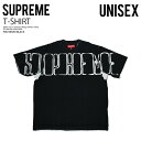 シュプリーム Supreme (シュプリーム) OVERPRINT KNOCKOUT S/S TOP (オーバープリント ノックアウト ショート スリーブ トップ) ユニセックス(メンズ モデル) Tシャツ 半袖 トップス ロゴ カジュアル ストリート ヒップホップ スケーター 23AW 23FW 黒 BLACK (ブラック) FW23KN69 BLACK