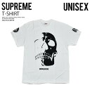 Supreme/BOUNTY HUNTER (シュプリーム/バウンティーハンター) BOUNTY HUNTER SKULLS TEE (バウンティー ハンター スカル Tシャツ) ユニセックス(メンズ モデル) 半袖 コットン トップス カジュアル ストリート ヒップホップ スケーター 23AW WHITE (ホワイト) FW23T36 WHITE