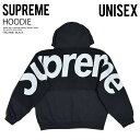 Supreme (シュプリーム) KNIT LOGO HOODED SWEATSHIRT (BIG LOGO JACQUARD) ニット ロゴ フーディッド スウェットシャツ (ビッグ ロゴ ジャガード) ユニセックス パーカー フーディー カジュアル ストリート ヒップホップ スケーター 23AW 23FW 黒 ブラック FW23W81 BLACK