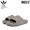 adidas (アディダス) ADILETTE 22 SLIDES (アディレッタ 22 スライズ) ユニセックス メンズ レディース スライド シャワー サンダル ストリート アウトドア ビーチ 海 プール キャンプ カジュアル 普段使い LIGHT BROWN/LIGHT BROWN/CORE BLACK (ライト ブラウン) HQ4670