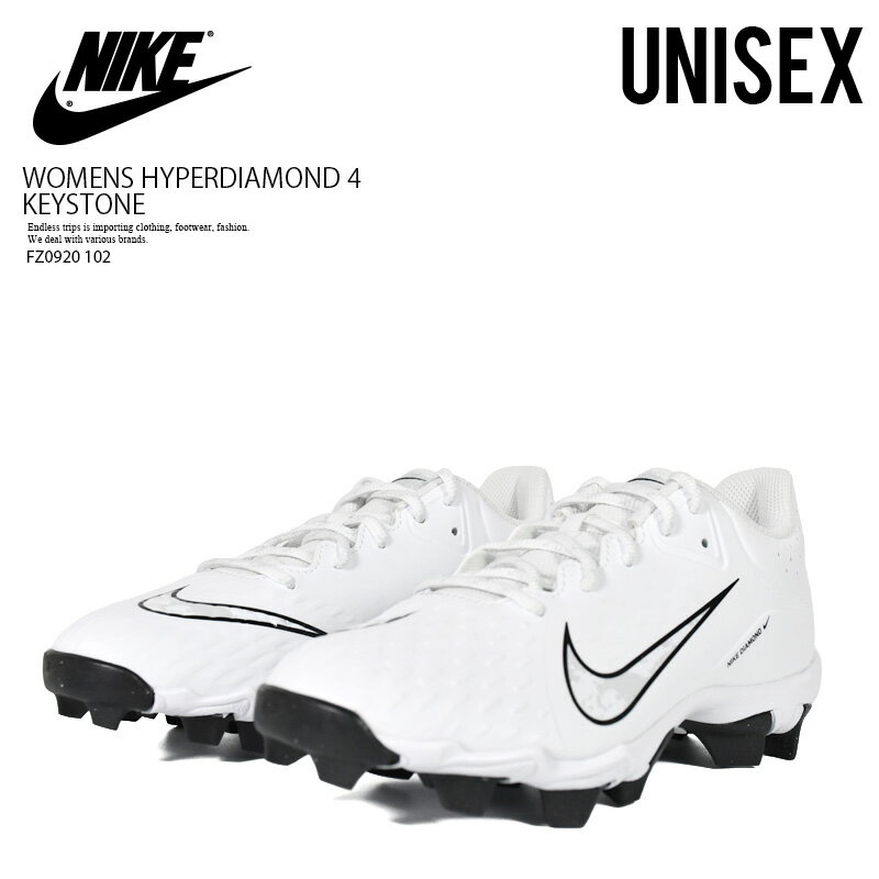 NIKE ナイキ 野球 スパイク ベースボール ソフトボール W HYPERDIAMOND 4 KEYSTONE (ハイパーダイアモンド 4 キーストーン) ユ...