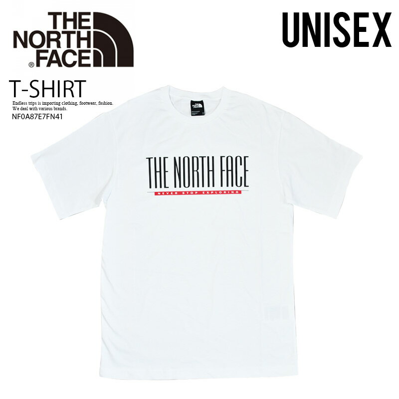 Rakuten - 【エントリーでポイント10倍！】THE NORTH FACE ノースフェイス Tシャツ M TNF EST 1966 S/S TEE ショートスリーブ Tシャツ ロゴ ロゴT 半袖 トップス メンズ レディース ユニセックス NF0A87E7FN41 TNF WHITE ホワイト エンドレストリップ dpd