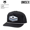 【日本未入荷 入手困難 】GREYSON（グレイソン）CHEVRON ROPE HAT (シェブロン ロープ ハット) 帽子 ゴルフ キャップ メンズ レディース SHEPHERD (ブラック) AG21A30-001 ENDLESS TRIP ENDLESSTRIP エンドレストリップ ypd