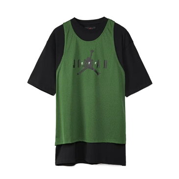 【日本未入荷!大人気!】 NIKE(ナイキ)JORDAN SHORT SLEEVE TOP X OFF-WHITE (ジョーダン ショートスリーブ トップ オフホワイト) コラボ トップス ユニセックス 半袖 Tシャツ FOREST GREEN/BLACK/BLACK (グリーン ブラック) CV3518 361 ENDLESSTRIP エンドレストリップ