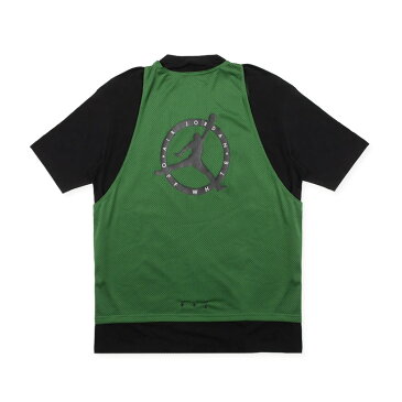 【日本未入荷!大人気!】 NIKE(ナイキ)JORDAN SHORT SLEEVE TOP X OFF-WHITE (ジョーダン ショートスリーブ トップ オフホワイト) コラボ トップス ユニセックス 半袖 Tシャツ FOREST GREEN/BLACK/BLACK (グリーン ブラック) CV3518 361 ENDLESSTRIP エンドレストリップ