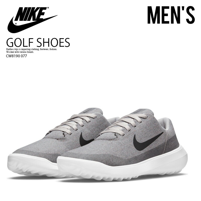 ナイキ メンズ ゴルフグッズ NIKE ナイキ スパイクレス ゴルフシューズ VICTORY G LITE (ビクトリー ジー ライト) メンズ NEUTRAL GREY/BLACK-WHITE グレー/ブラック/ホワイト CW8190 077 ENDLESS TRIP ENDLESSTRIP エンドレストリップ dpd