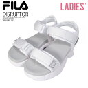 y lC! ! fB[X T_ Kiz FILA (tB) DISRUPTOR WEDGE SANDAL 2 (fBXv^[ EFbW T_ 2)  T_ WHITE/SILVER (zCg/Vo[) WSS21081 102 GhXgbv dpd