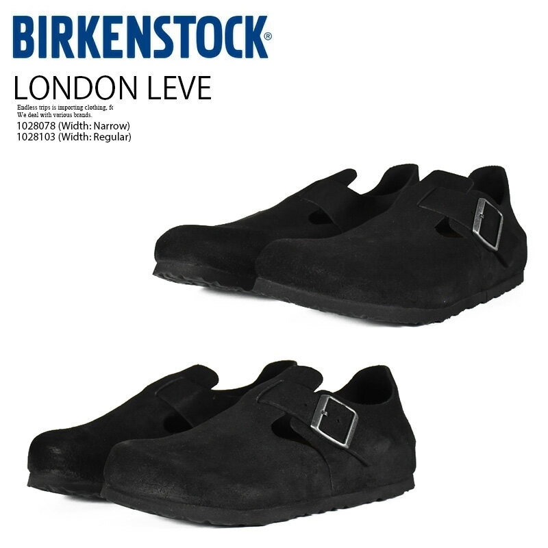 Rakuten - 【店内全品ポイント5倍！】BIRKENSTOCK (ビルケンシュトック) LONDO (ロンドン) クロッグ シューズ スリッポン ミニマル アメカジ ワークスタイル 古着ファッション きれいめ カジュアル オールシーズン (ブラック) 1028078 (ナロー) 1028103 (レギュラー) R0058