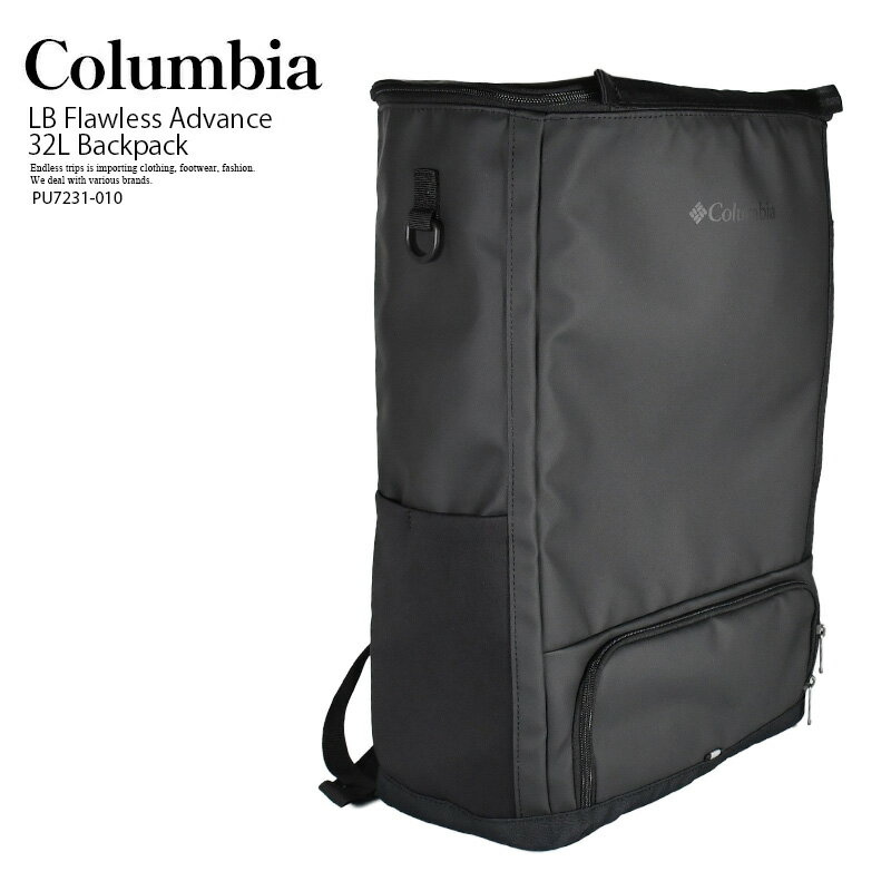 Colombia - 【エントリーでポイント10倍！】Columbia (コロンビア) LB Flawless Advance 32L Backpack (LB フローレス アドバンス 32L バックパック) リュック お弁当収納 ノートPC収納 A4可 ビジネス 通勤 通学 オフィス カジュアル 普段使い (ブラック) PU7231 010 PU7231-010 R0058
