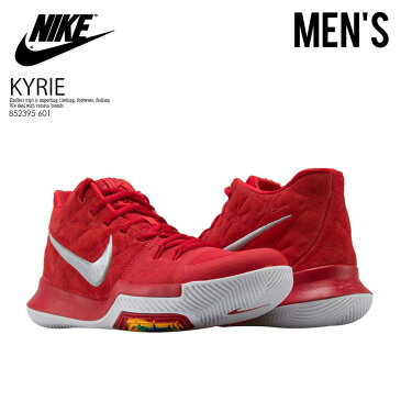 【大人気! 入手困難! メンズ モデル】 NIKE (ナイキ) KYRIE 3 (カイリー 3) MENS スニーカー バスケットボール シューズ UNIVERSITY RED/UNIVERSITY RED (レッド) 852395 601 ENDLESS TRIP pickup