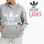 ڳ!̤ȯ!ǥ adidas (ǥ) TREFOIL HOODIE WOMENS (ȥե աǥ) å ѡ ץ륪С  MEDIUM GREY HEATHER/WHITE (졼/ۥ磻) BP9486 dpd-3